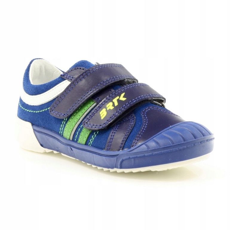Scarpe da bambino Bartek 65498 blu navy bianco verde 1