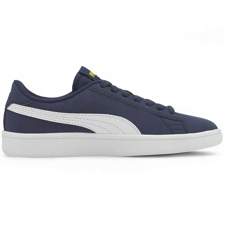 Puma Smash v2 Buck blu navy 365182 22 scarpe per bambini 1