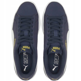 Puma Smash v2 Buck blu navy 365182 22 scarpe per bambini 2