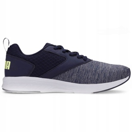 Scarpe da bambino Puma Nrgy Comet blu navy 190675 17 grigio 1