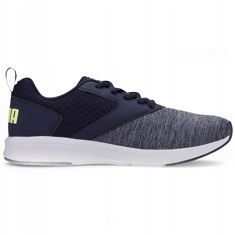 Scarpe da bambino Puma Nrgy Comet blu navy 190675 17 grigio 1