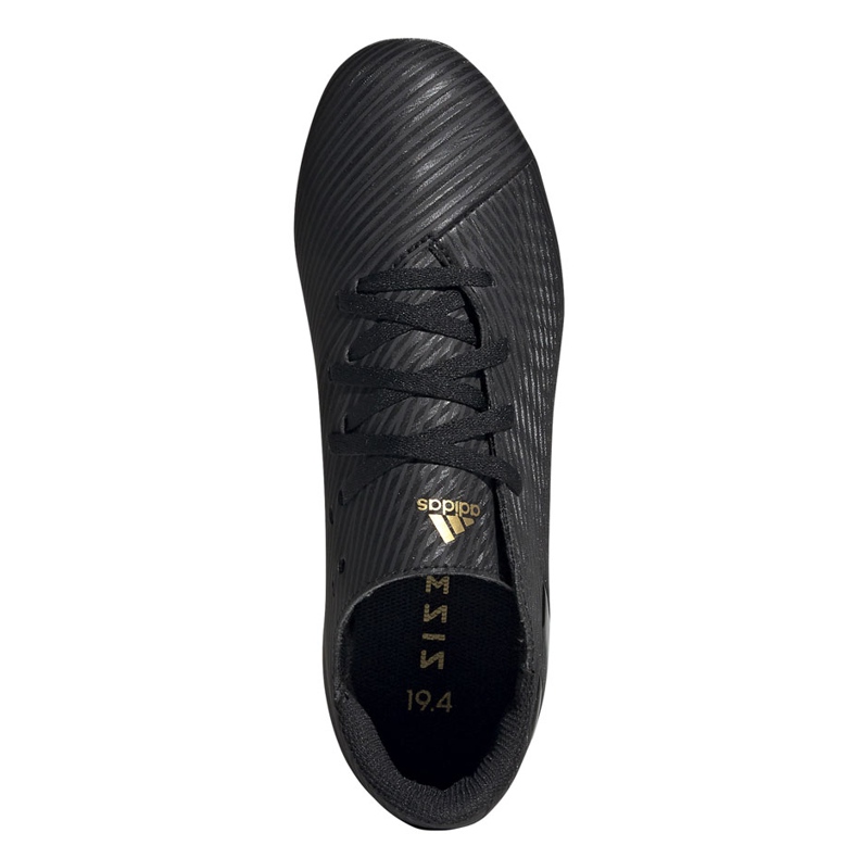 Scarpe da calcio Adidas Nemeziz 19.4 FxG Junior EG3175 nero nero 1