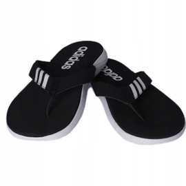Pantofole Adidas Comfort Flip Flop nere da uomo EG2069 nero 1