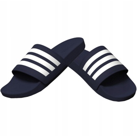 Adidas Adilette Comfort pantofole blu navy B42114 bianco 1