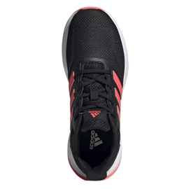 Adidas Runfalcon K scarpe bambino nero-corallo FV9441 1