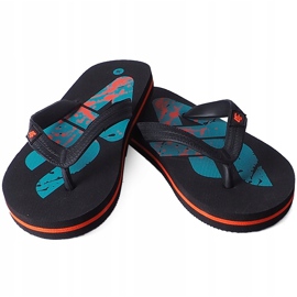 Ciabatte per bambino 4F multicolor HJL20 JKLM002 90S nero blu arancia 1