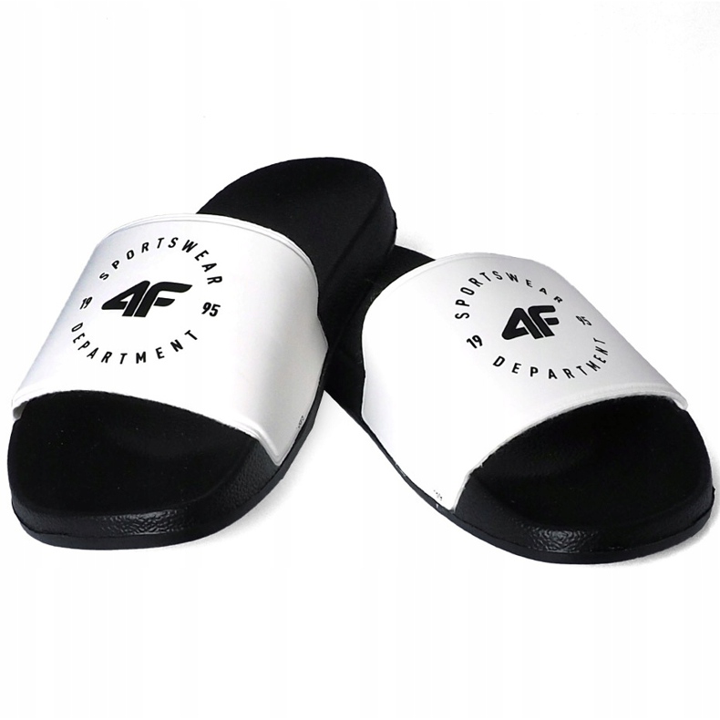 Ciabatte da donna 4F bianche H4L20 KLD002 10S bianca 1