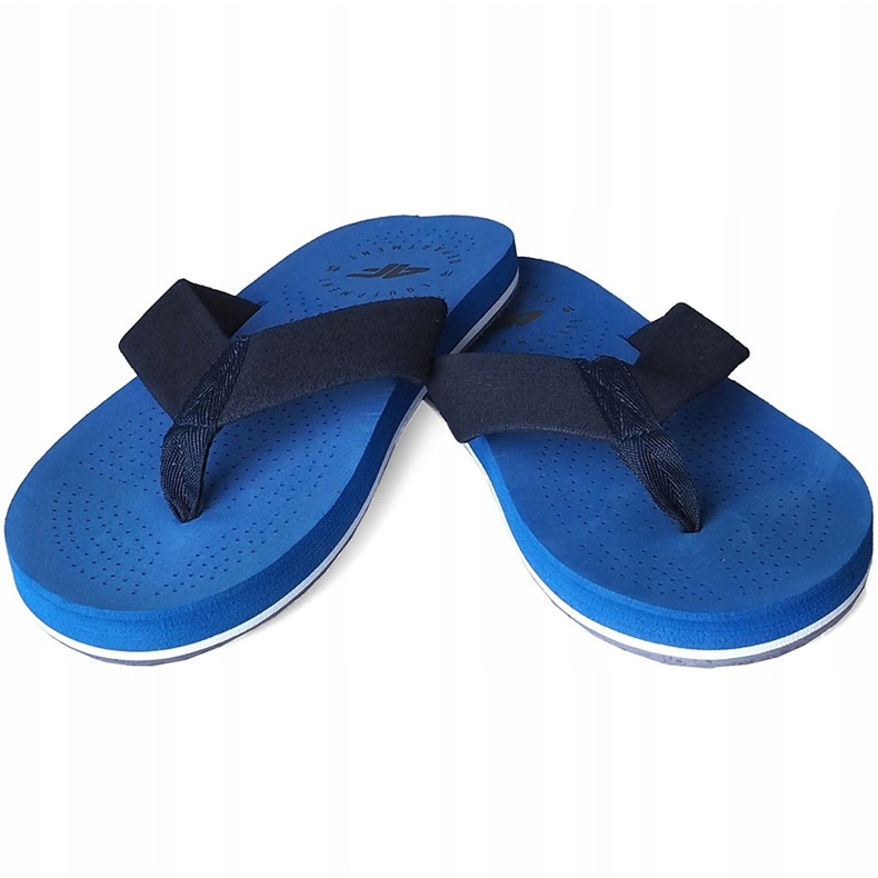 Pantofole da uomo 4F blu H4L20 KLM004 33S 1
