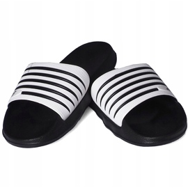 Pantofole da donna nere 4F H4L20 KLD001 21S bianco nero 1