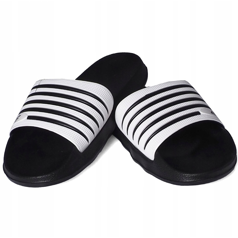 Pantofole da donna nere 4F H4L20 KLD001 21S bianco nero 1