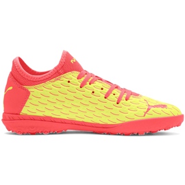 Puma Future 5.4 Osg Tt 105952 01 scarpe da calcio per bambini rosso giallo rosso 1