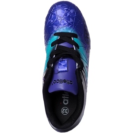 Scarpe da calcio per bambini Atletico Fg viola XT2094-S77053 blu 1