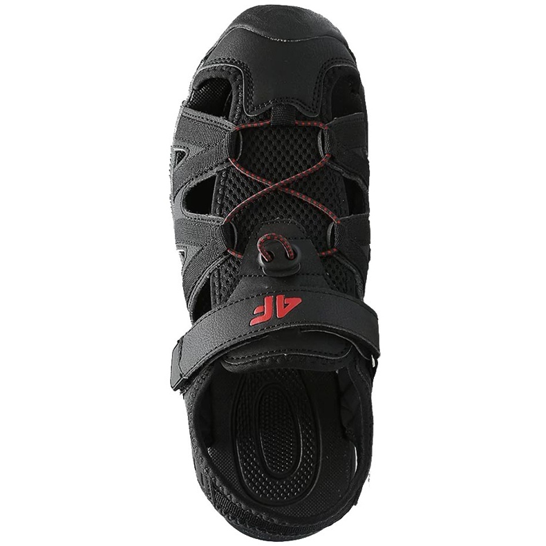 Sandali da uomo 4F deep black H4L20 SAM003 20S nero 1