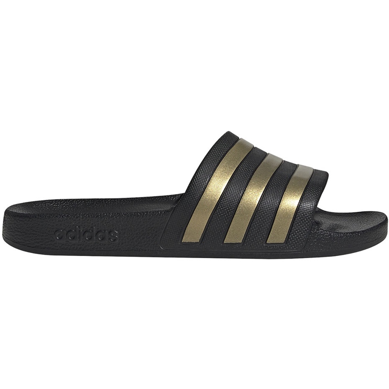 Ciabatte Adidas Adilette Aqua EG1758 nero d'oro 2