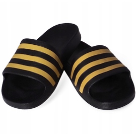 Ciabatte Adidas Adilette Aqua EG1758 nero d'oro 1