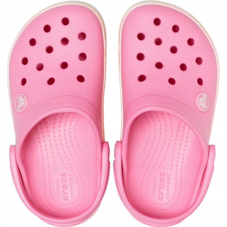 Crocs per bambini Crocband Rainbow Glitter Clg K rosa 206 151 669 1