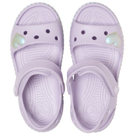Sandali per bambini Crocs Crocband Imagination Sandal Ps viola 206 145 530 1