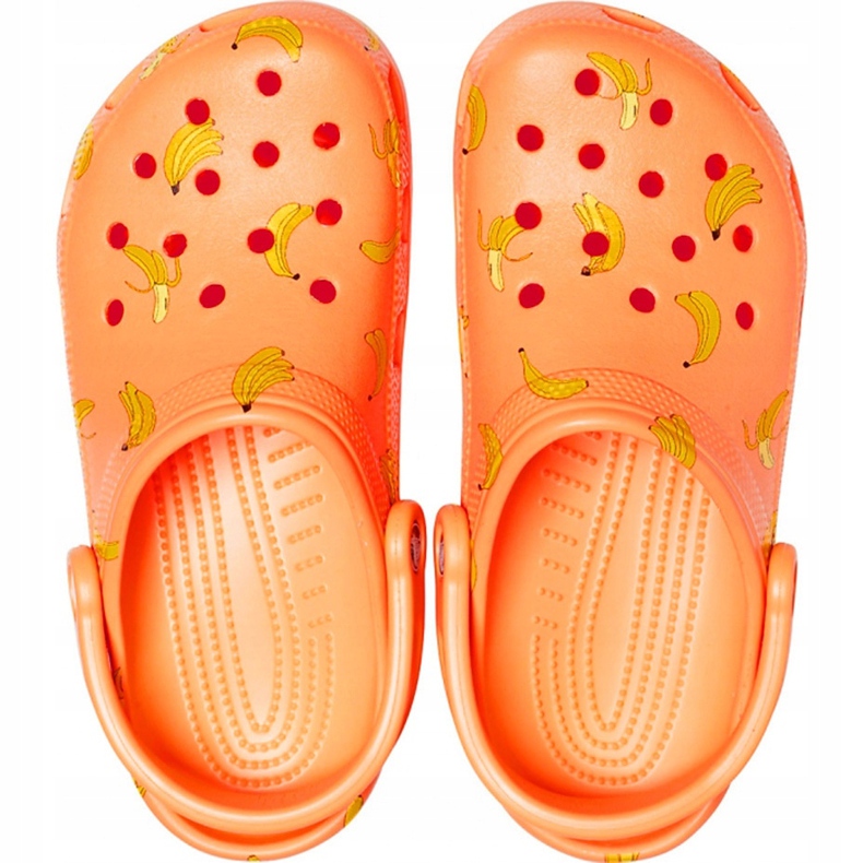 Zoccolo Crocs Kids Classic Vacay Vibes Arancio 206375 801 arancia 1