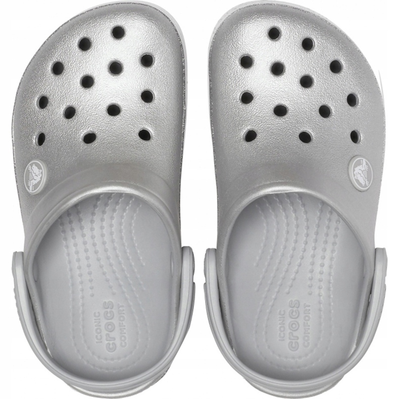Crocs for kids Crocband Glitter Zoccolo Kids argento 205 936 040 1