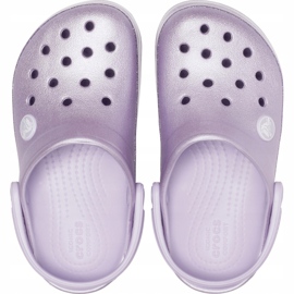 Crocs for kids Crocband Glitter Clog Kids viola 205 936 530 1