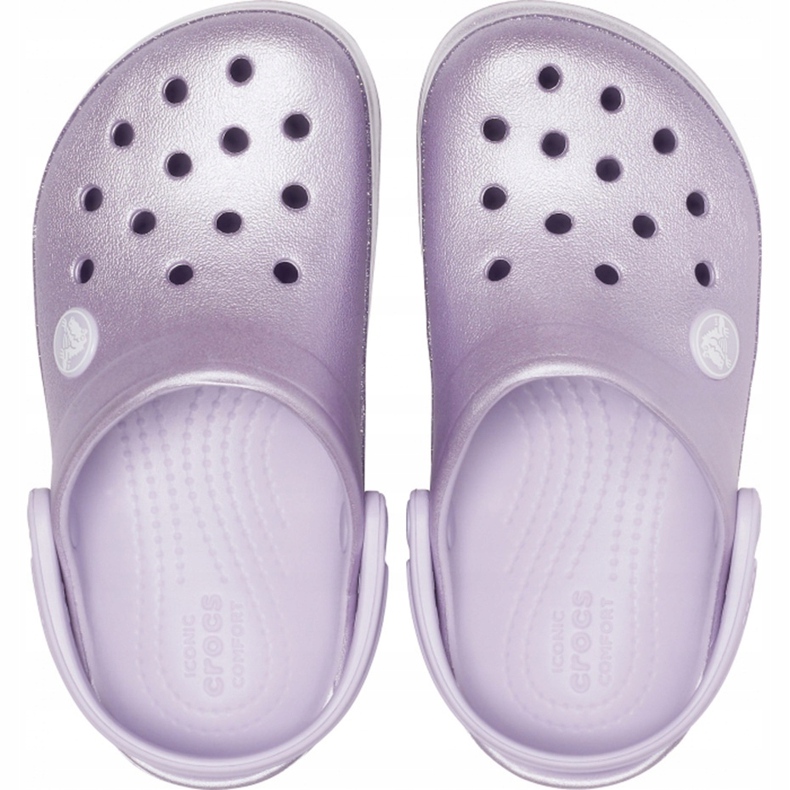 Crocs for kids Crocband Glitter Clog Kids viola 205 936 530 1