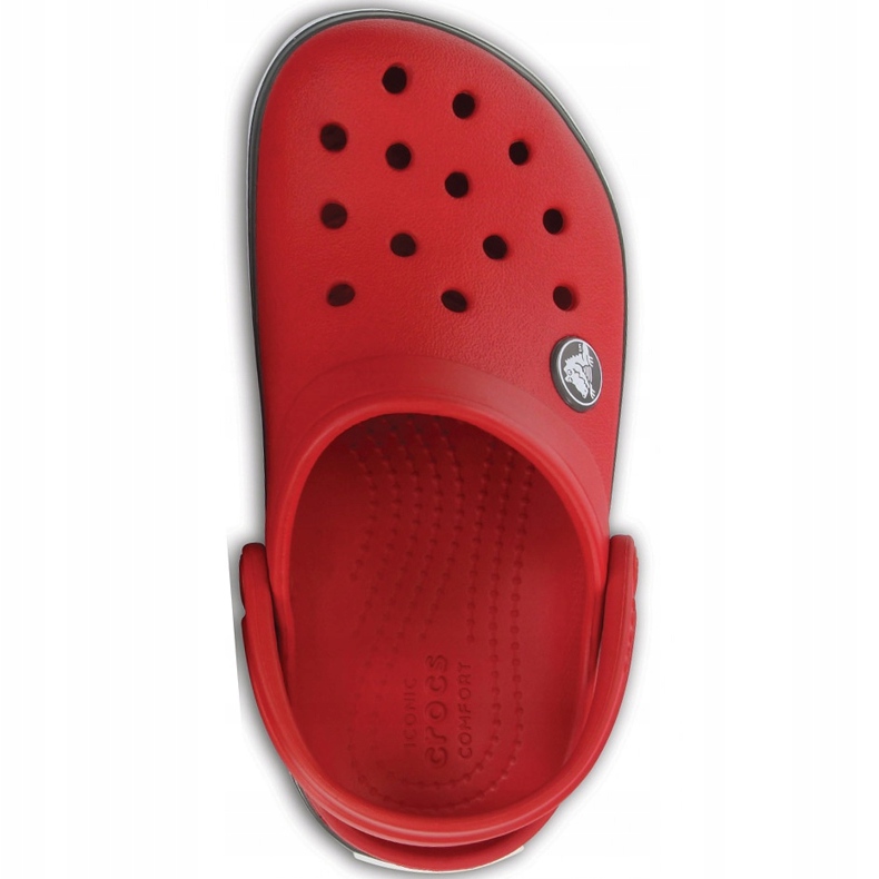 Crocs per bambini Crocband Clog K rosso-grigio 204537 6IB 1