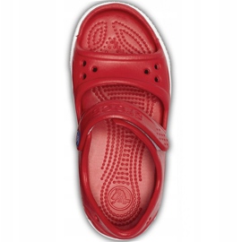 Sandali Crocs per bambini Crocband Ii Sandal Ps Kids rosso-blu 14854 6OE 1