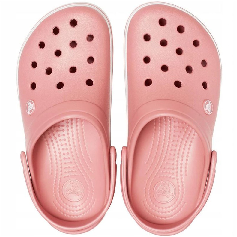 Crocs Crocband rosa sporco 11016 6PH bianco 1