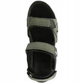 Sandali da uomo 4F kaki H4L20 SAM002 43S verde 1