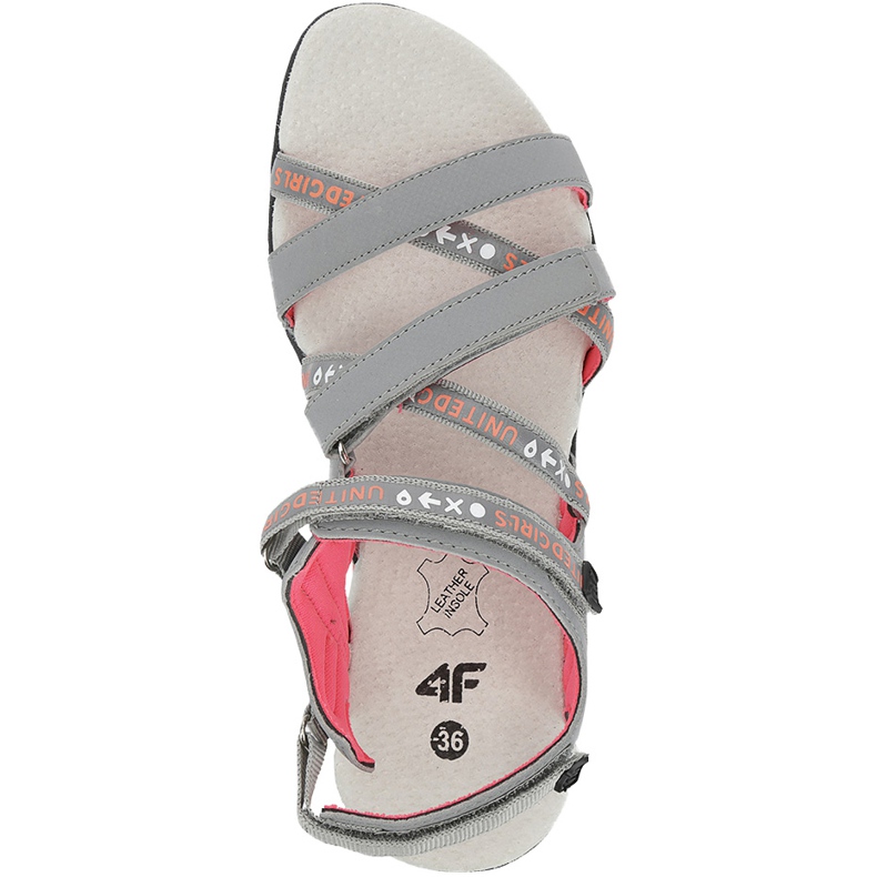 Sandali bambina 4F multicolor HJL20 JSAD001 90S arancia rosa grigio 1