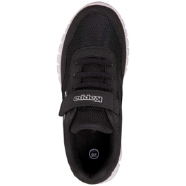 Kappa Follow K scarpe per bambini bianco e nero 260604K 1110 1