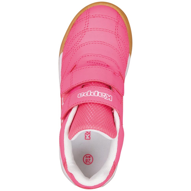 Kappa Kickoff K scarpe da bambino rosa e bianco 260509K 2210 1