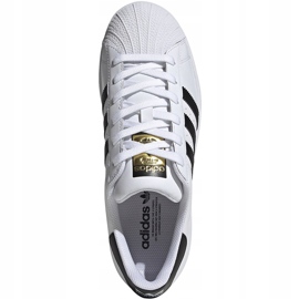 Scarpe da donna adidas Superstar W bianche FV3284 bianca 1