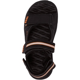 Kappa Symi K Footwear Kids sandali neri e arancioni per bambini 260685K 1144 nero arancia 1