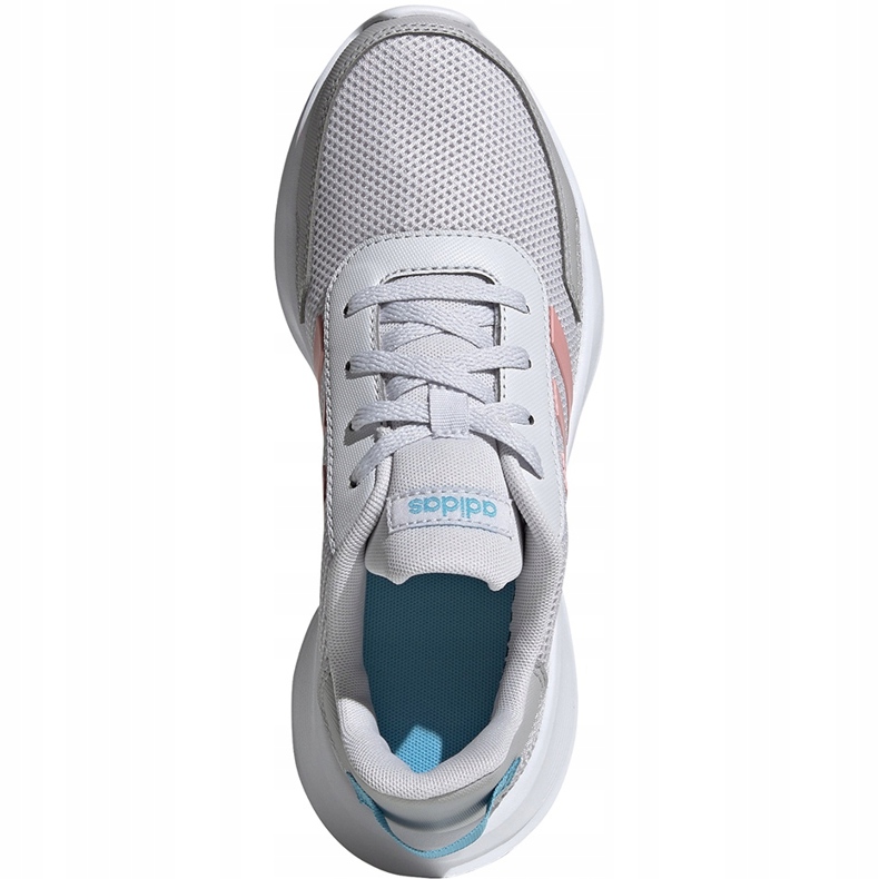 Adidas Tensaur Run K scarpe bambino grigio-rosa EG4132 1