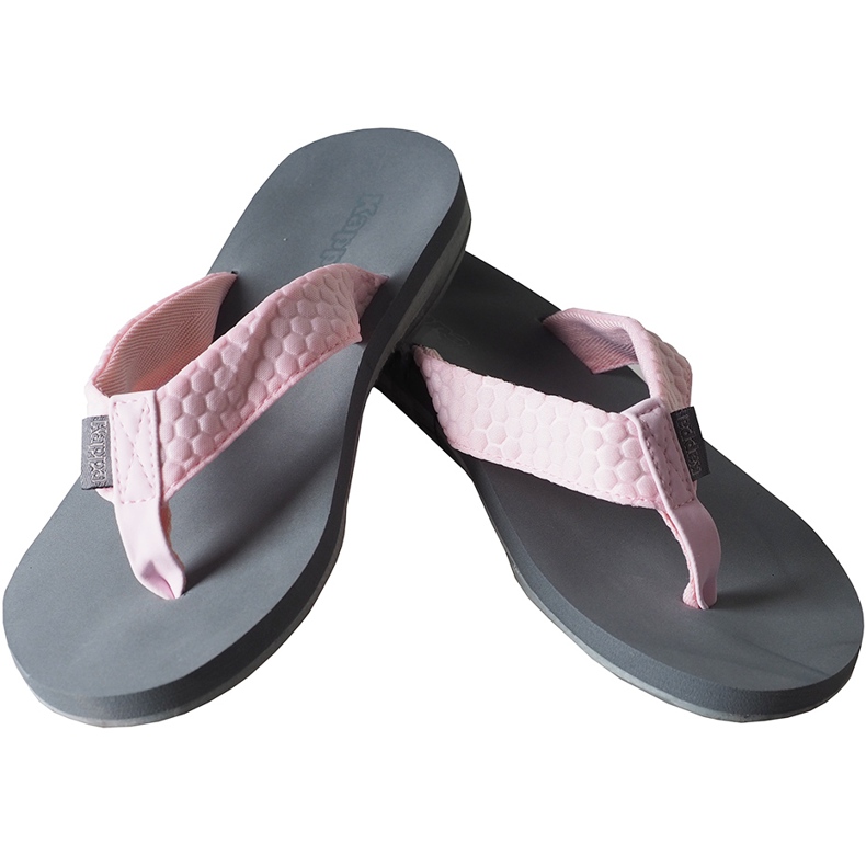 Pantofole da donna Kappa Pahoa grigio-rosa 242668 2116 1