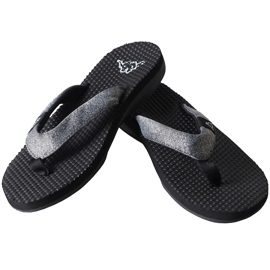 Kappa Cally ciabatte da donna nero-grigio 242834 1611 1