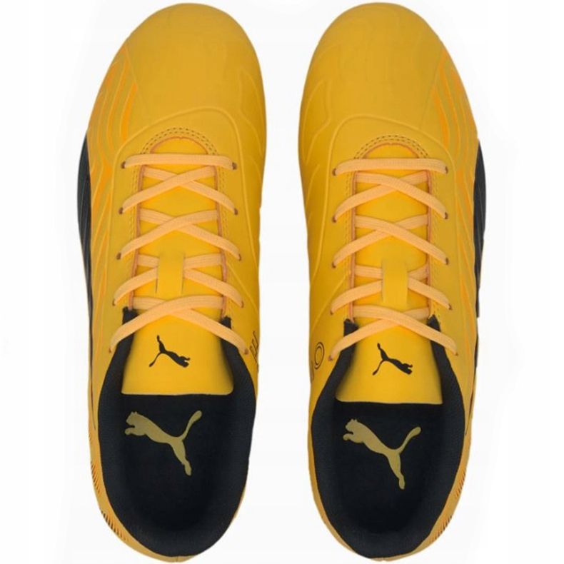 Scarpe da calcio Puma One 20.4 Fg Ag Junior 105840 01 giallo 1