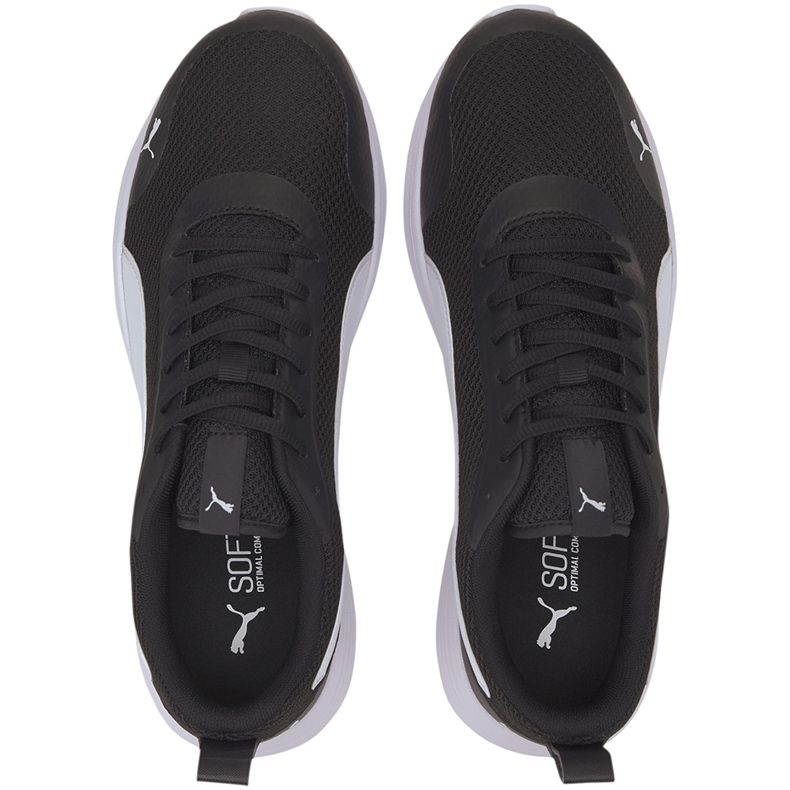 Scarpe da uomo Puma Flex Renew bianche e nere 371120 02 nero 1