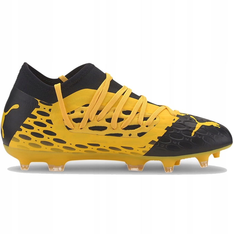 Scarpe da calcio Puma Future 5.3 Netfit Fg Ag Junior 105806 03 giallo 1