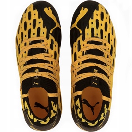 Scarpe da calcio Puma Future 5.1 Netfit Fg Ag Junior 105805 02 giallo 1