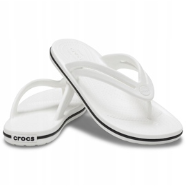Crocs Crocband Flip W bianco 206100 100 bianca 1