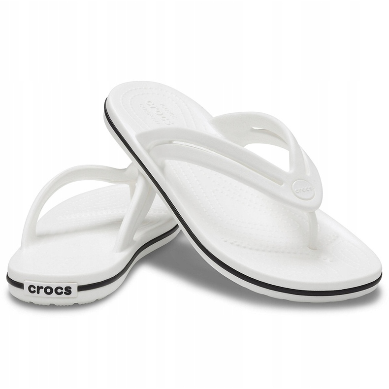 Crocs Crocband Flip W bianco 206100 100 bianca 1