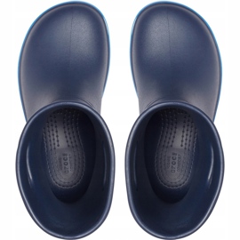 Stivali da pioggia Crocs per bambini Stivali da pioggia Crocband Bambino blu navy 205827 4KB 1