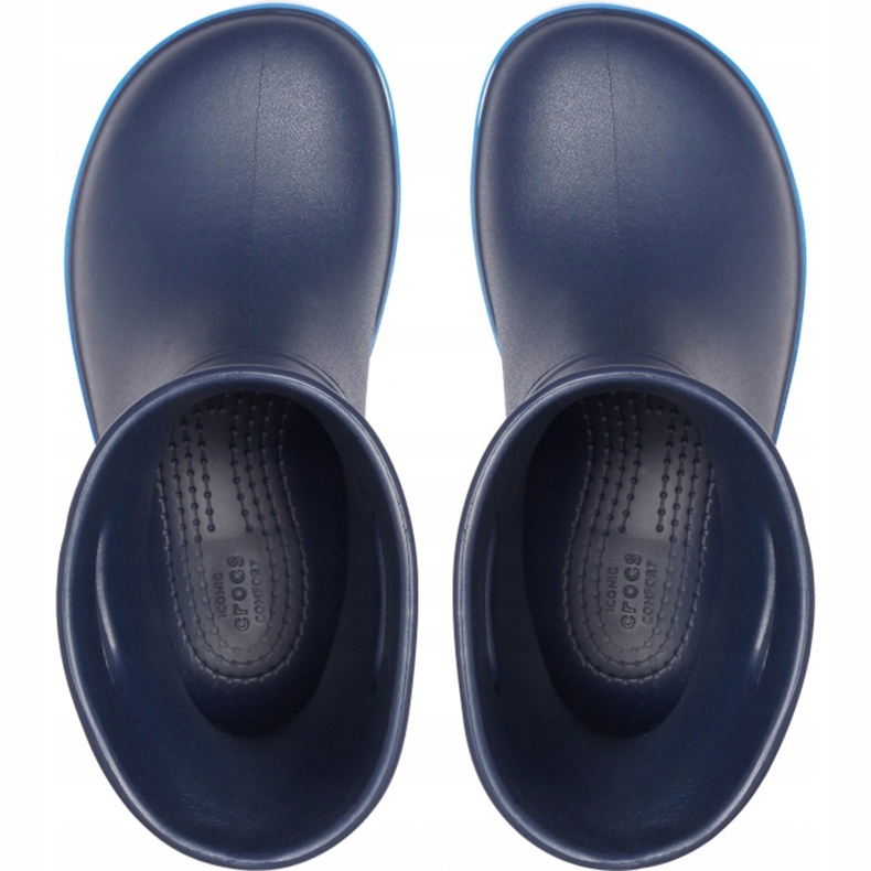 Stivali da pioggia Crocs per bambini Stivali da pioggia Crocband Bambino blu navy 205827 4KB 1