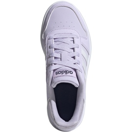 Scarpe da bambino Adidas Hoops 2.0 K viola chiaro EG9075 1