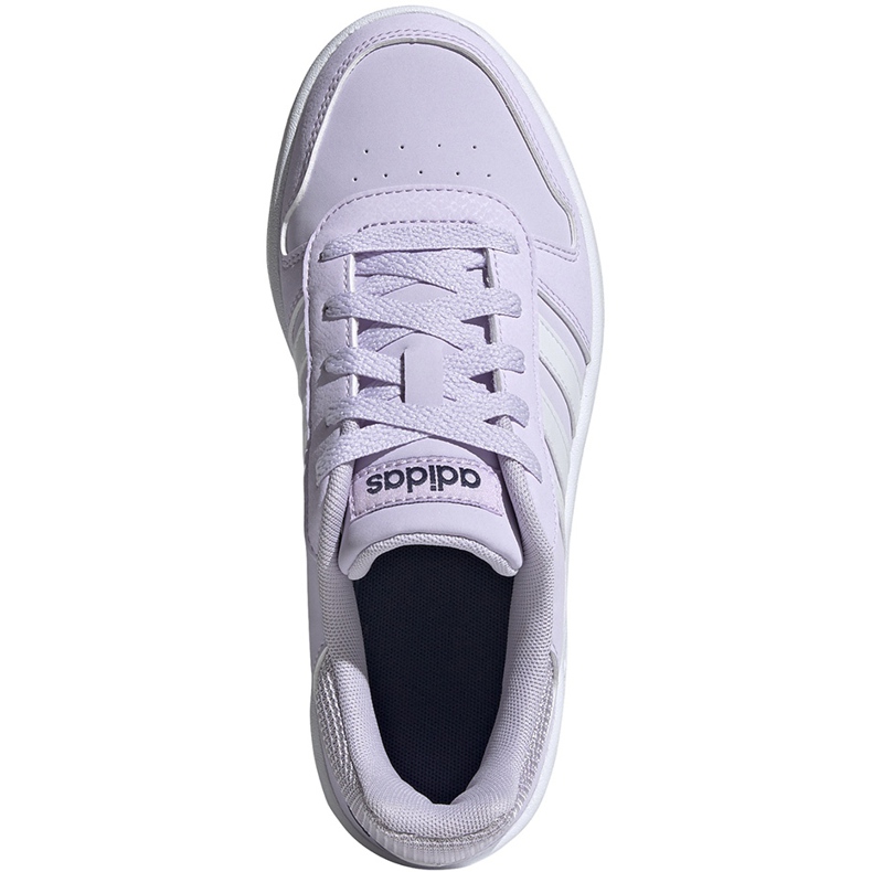 Scarpe da bambino Adidas Hoops 2.0 K viola chiaro EG9075 1
