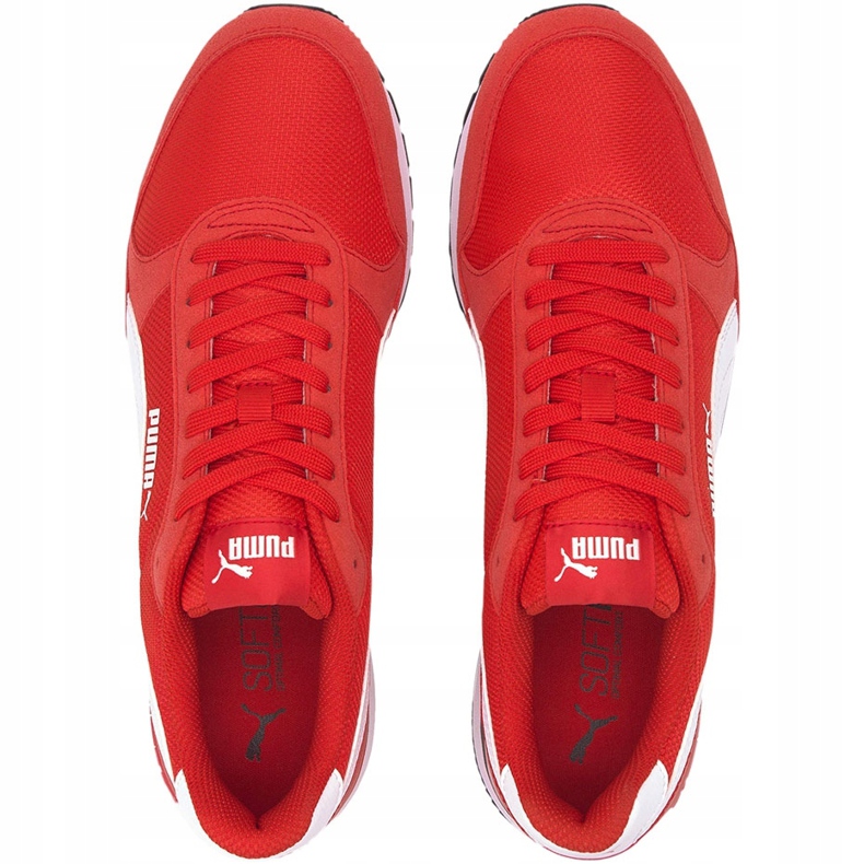 Scarpe da uomo Puma St Runner v2 Mesh rosso 366811 09 1