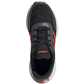 Adidas Tensaur Run K scarpe da bambino nere e arancioni EG4124 nero arancia 1