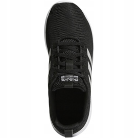 Adidas Lite Racer Cln K scarpe da bambino nere e bianche BB7051 nero 1